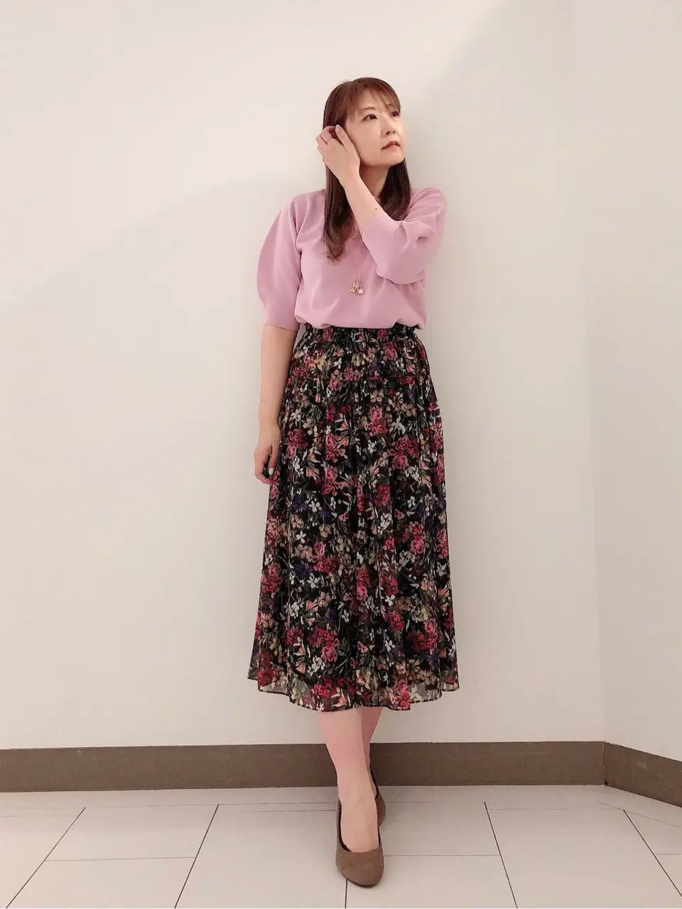 自由区 スタッフ コーディネート画像