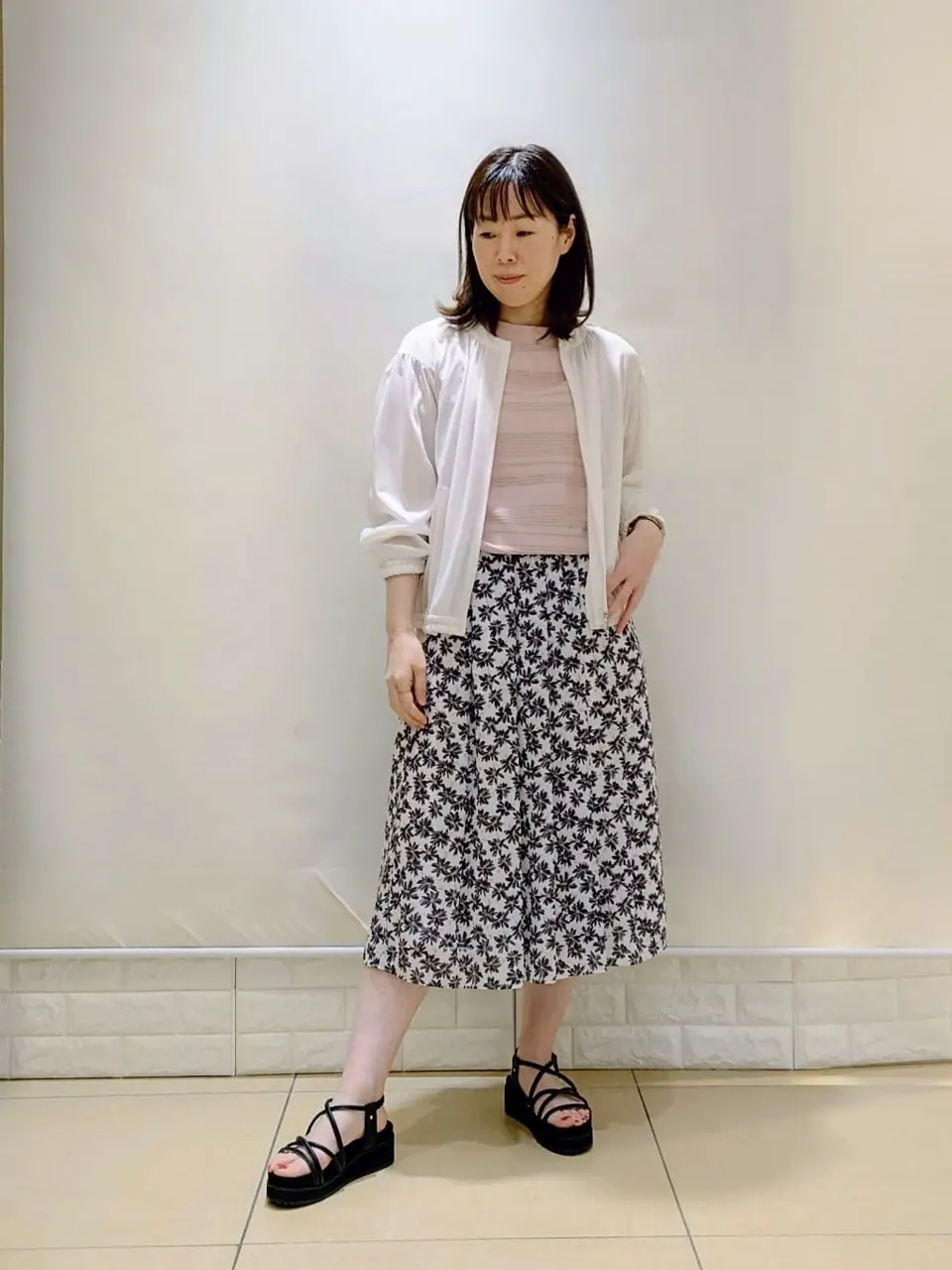 自由区 田辺 コーディネート画像