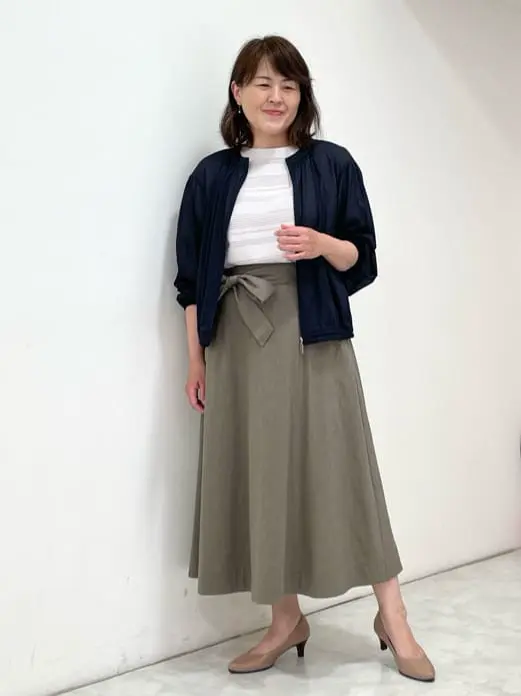 自由区 大野 コーディネート画像