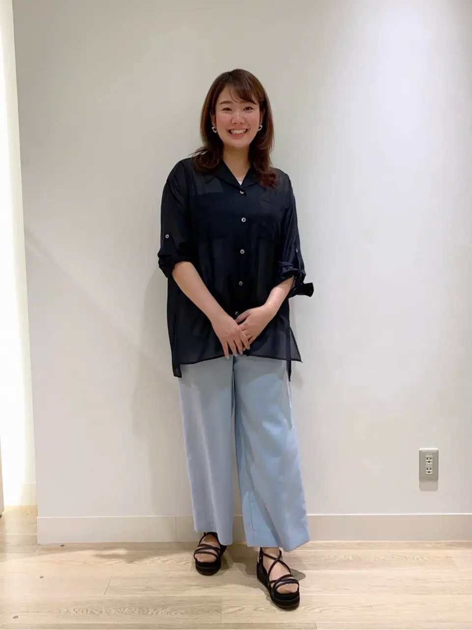 自由区 桑原 コーディネート画像