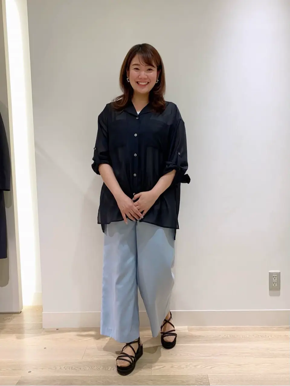 自由区 桑原 コーディネート画像