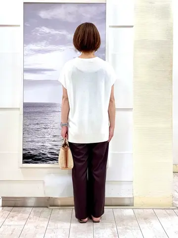 自由区 中鉢 コーディネート画像