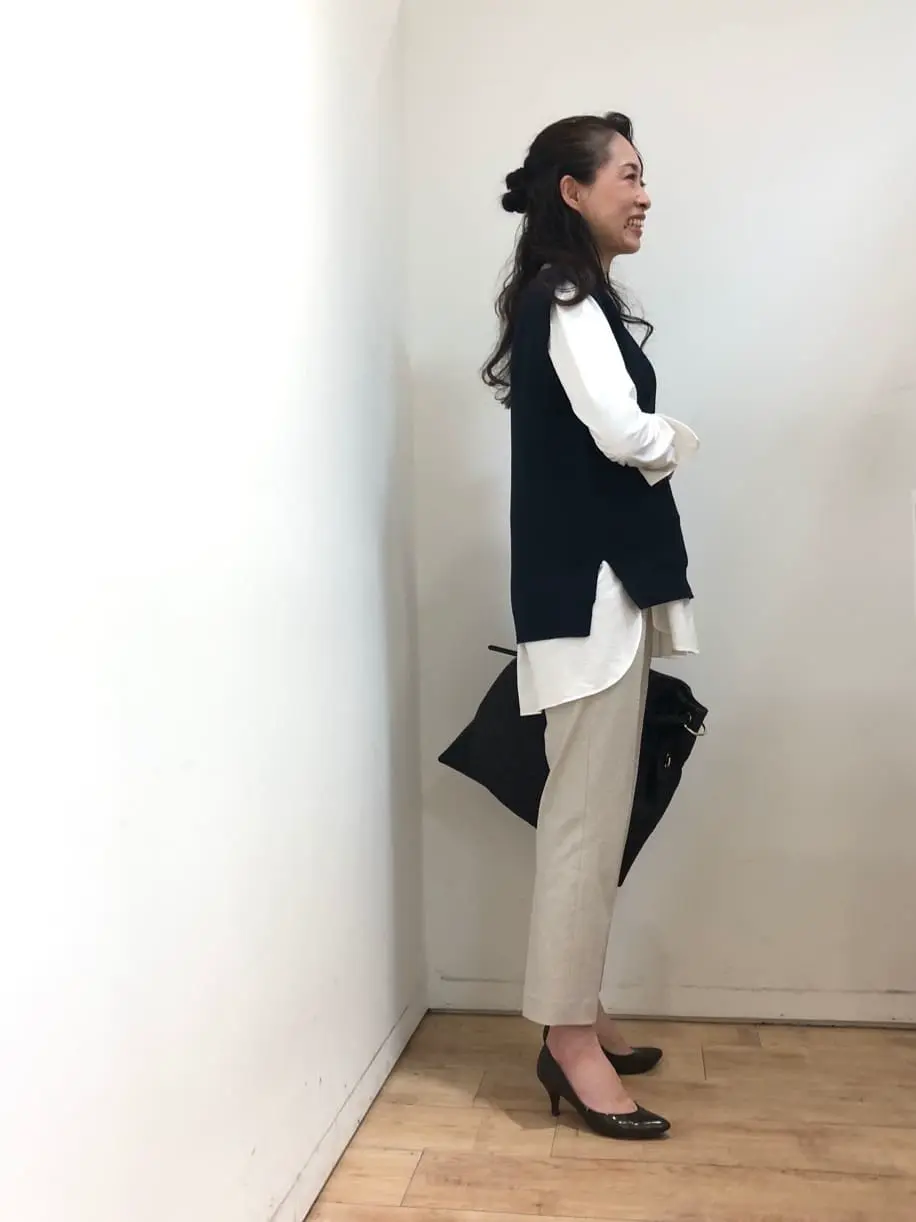 自由区 中尾 コーディネート画像