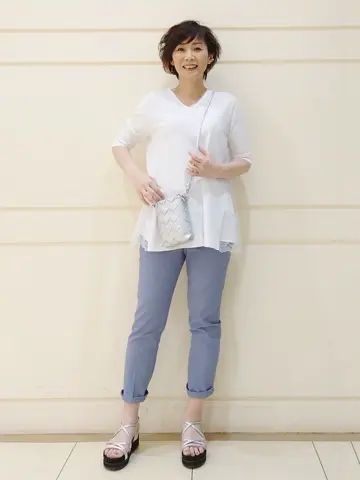 自由区 maruri コーディネート画像