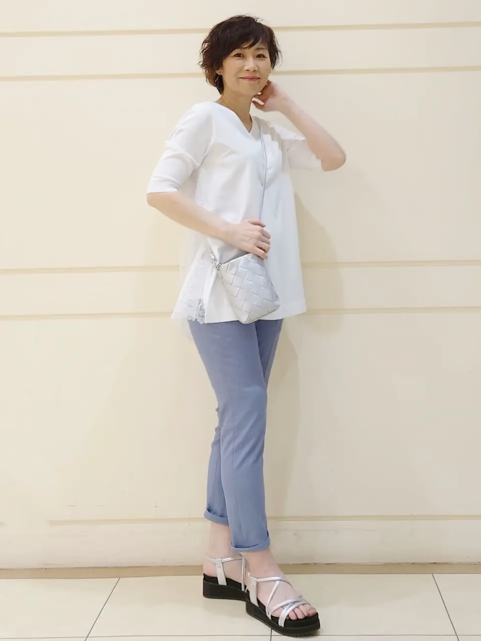 自由区 maruri コーディネート画像