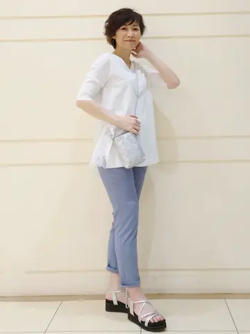 自由区 maruri コーディネート画像