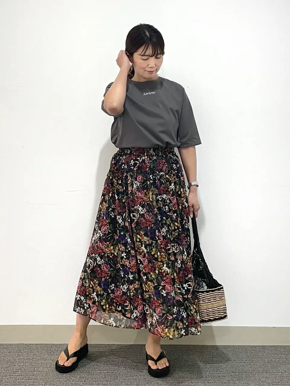 自由区 鈴木 コーディネート画像