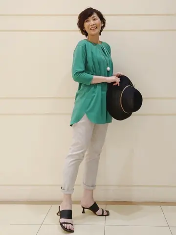 自由区 maruri コーディネート画像