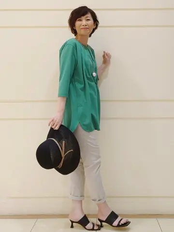 自由区 maruri コーディネート画像