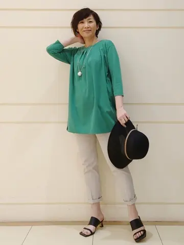 自由区 maruri コーディネート画像