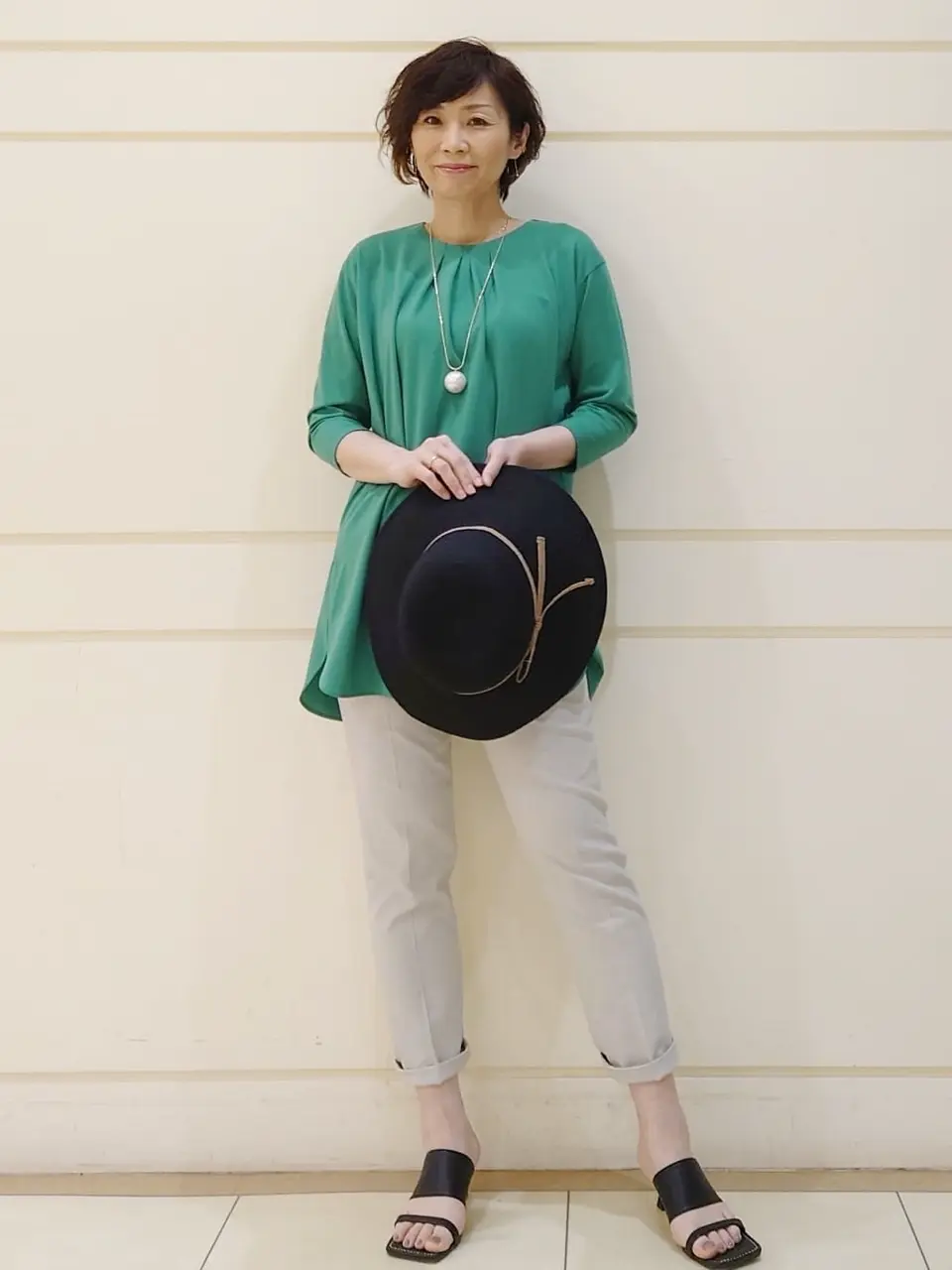 自由区 maruri コーディネート画像