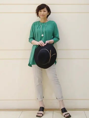 自由区 maruri コーディネート画像