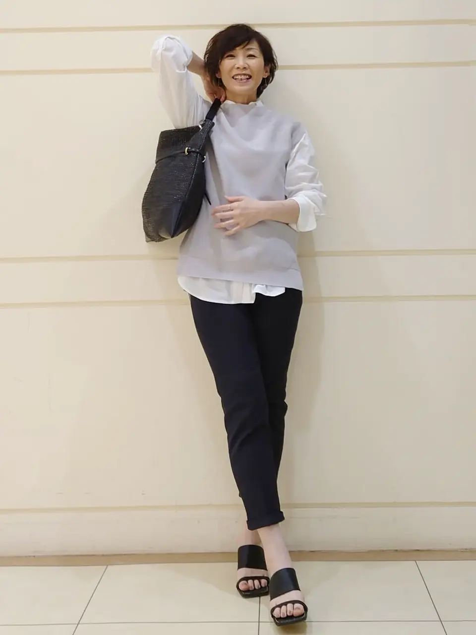 自由区 maruri コーディネート画像