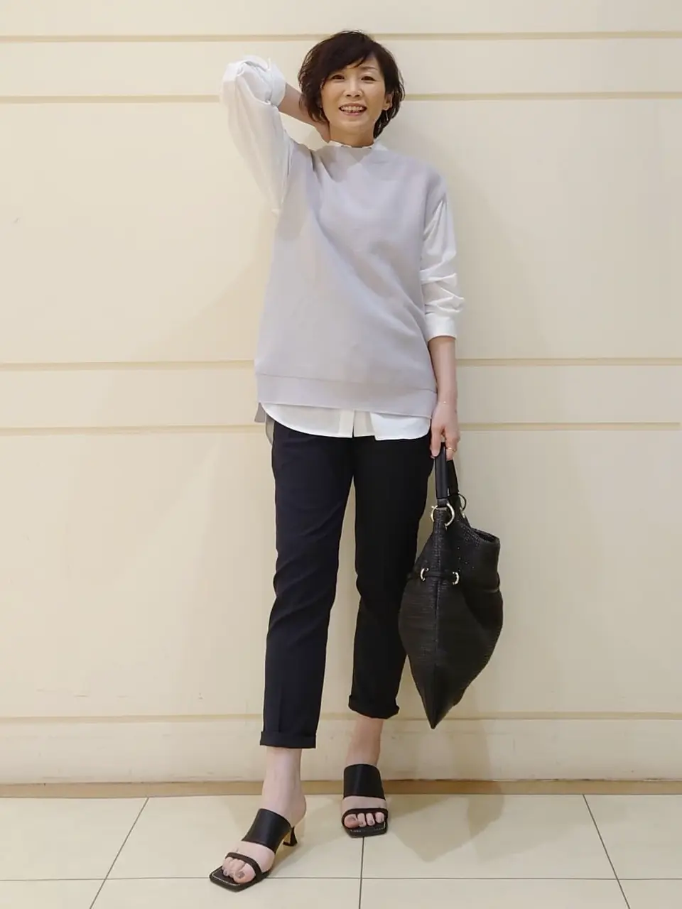 自由区 maruri コーディネート画像