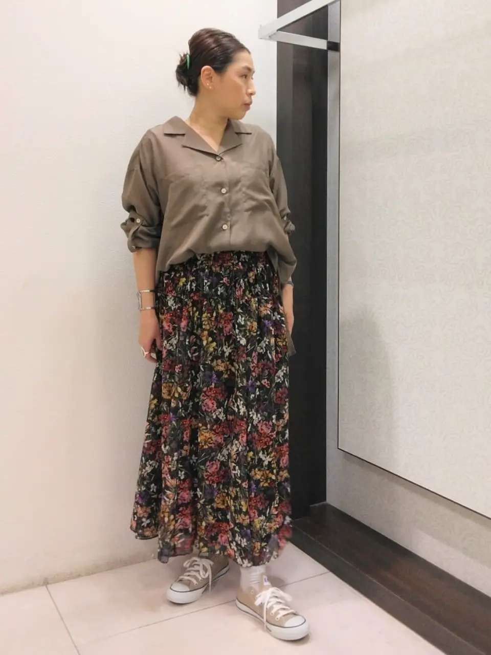 自由区 野本 コーディネート画像