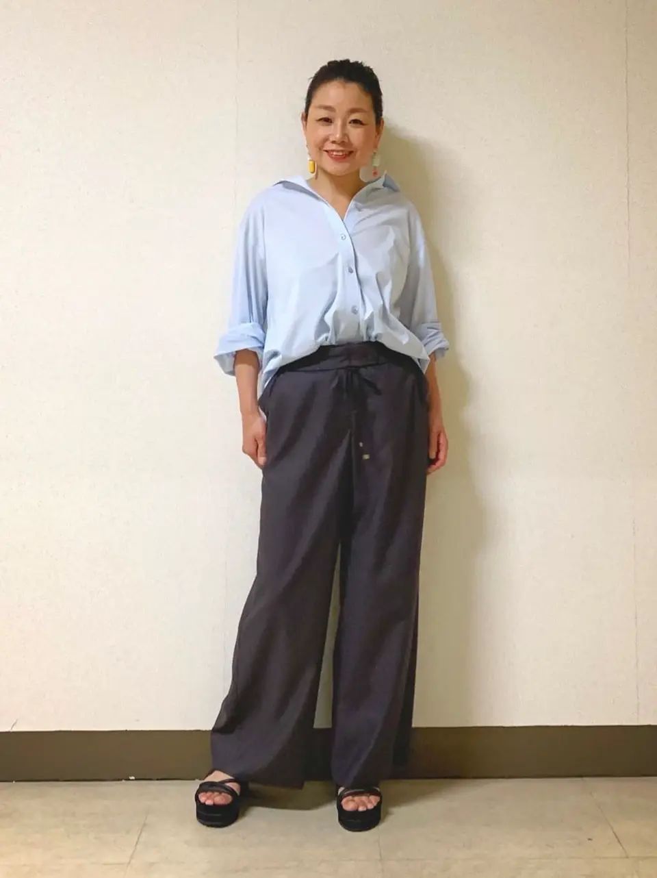 自由区 坂本 コーディネート画像