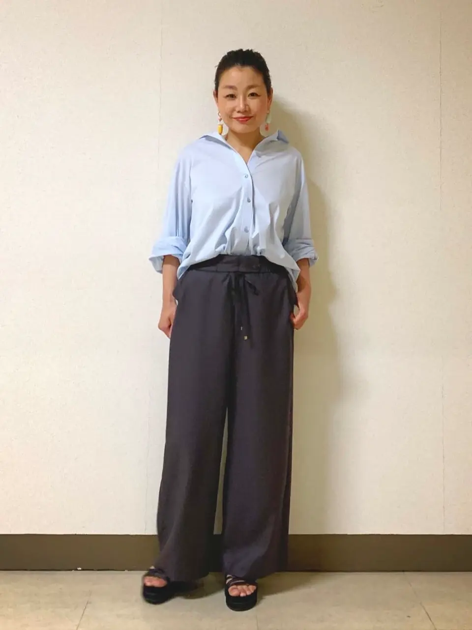 自由区 坂本 コーディネート画像