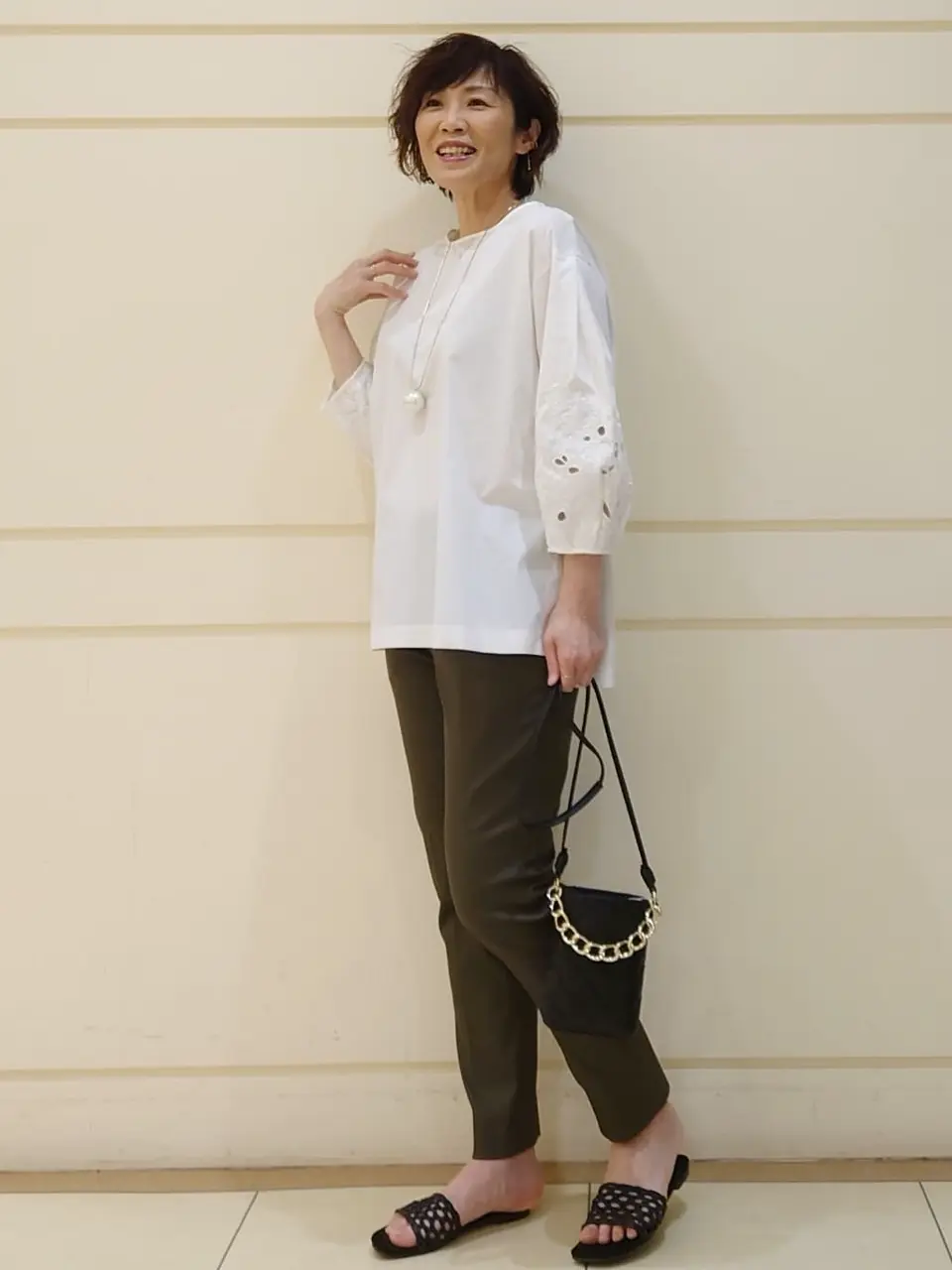 自由区 maruri コーディネート画像