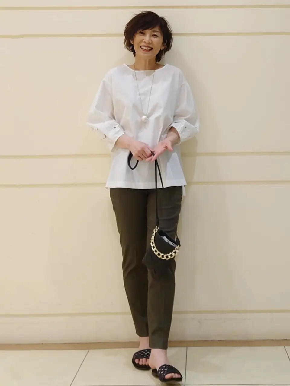 自由区 maruri コーディネート画像