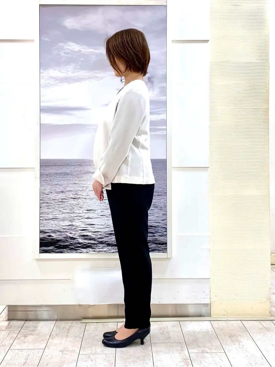 自由区 中鉢 コーディネート画像