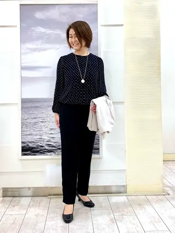 自由区 中鉢 コーディネート画像