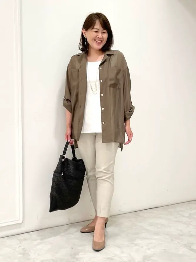 自由区 大野 コーディネート画像