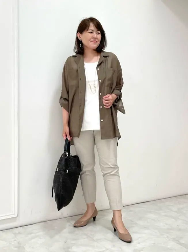 自由区 大野 コーディネート画像