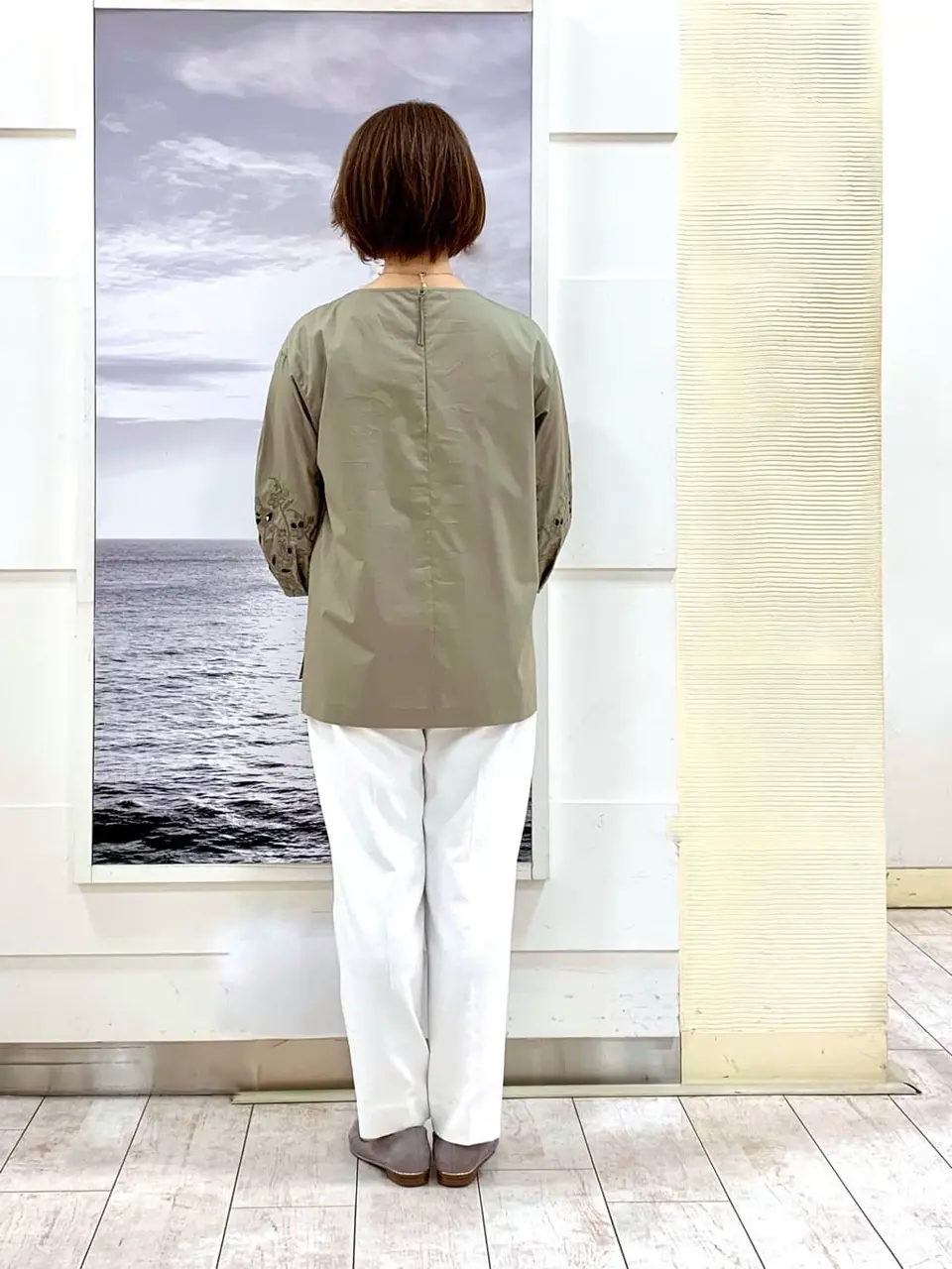 自由区 中鉢 コーディネート画像