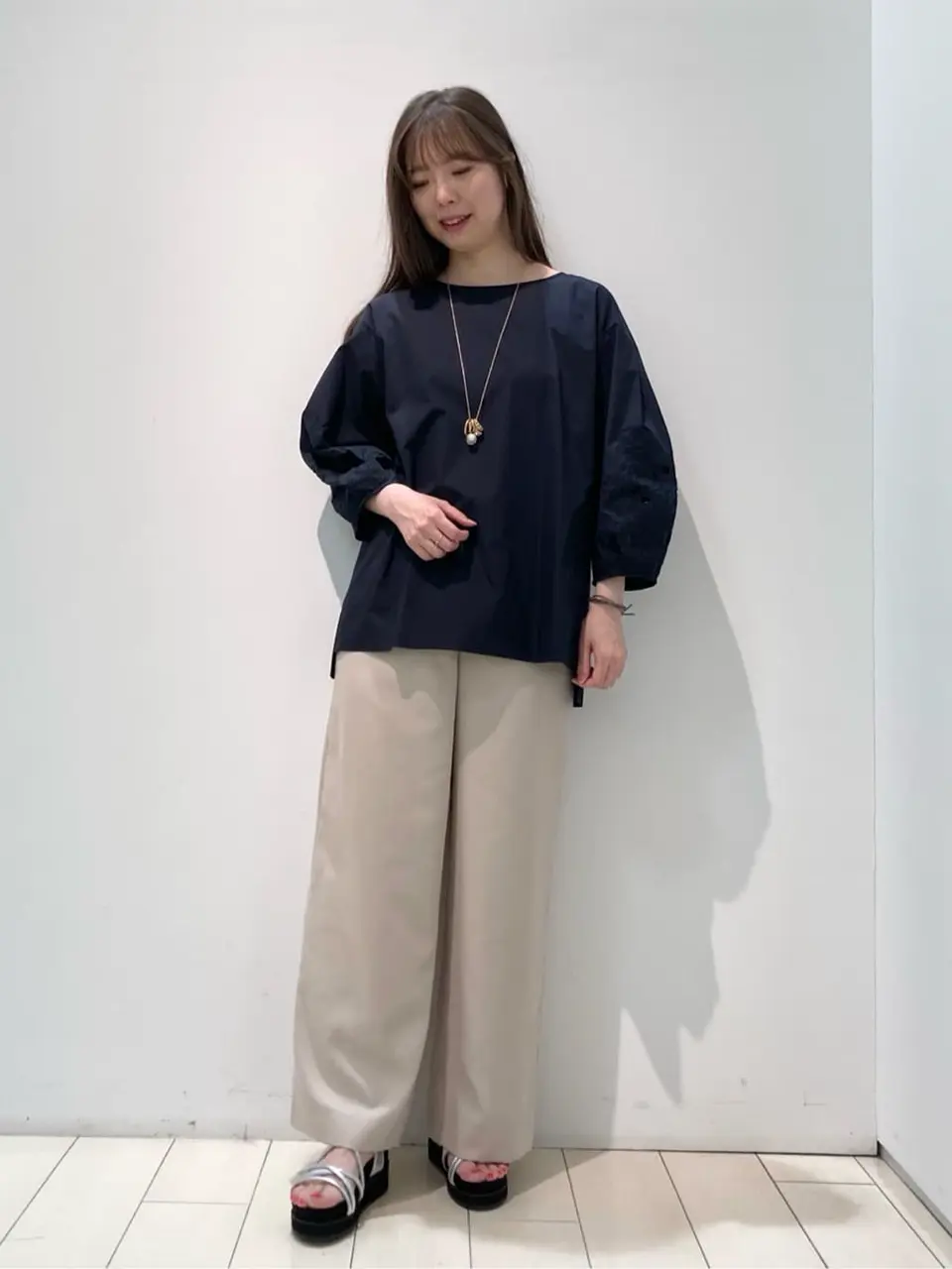  檀 コーディネート画像