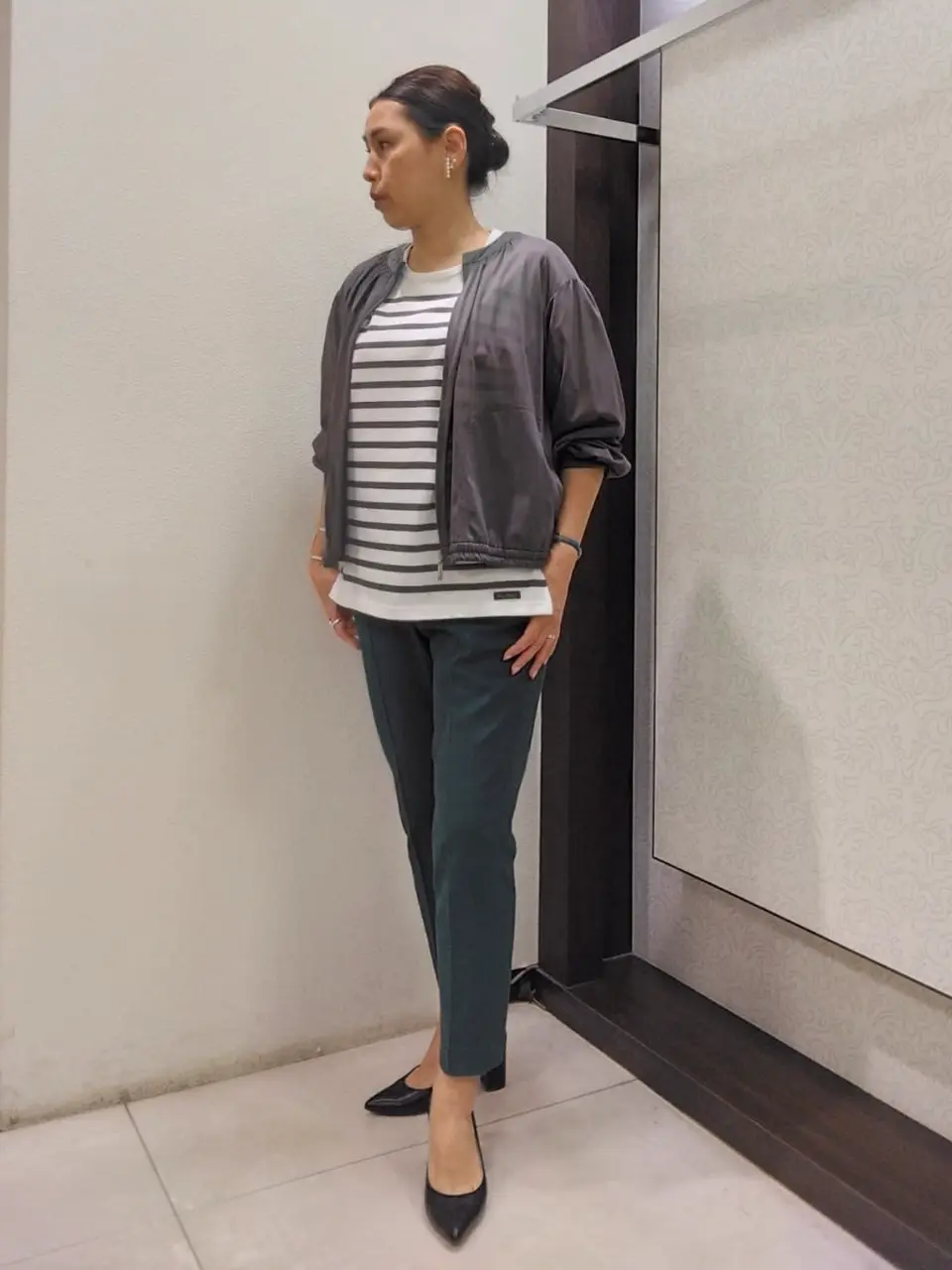 自由区 野本 コーディネート画像