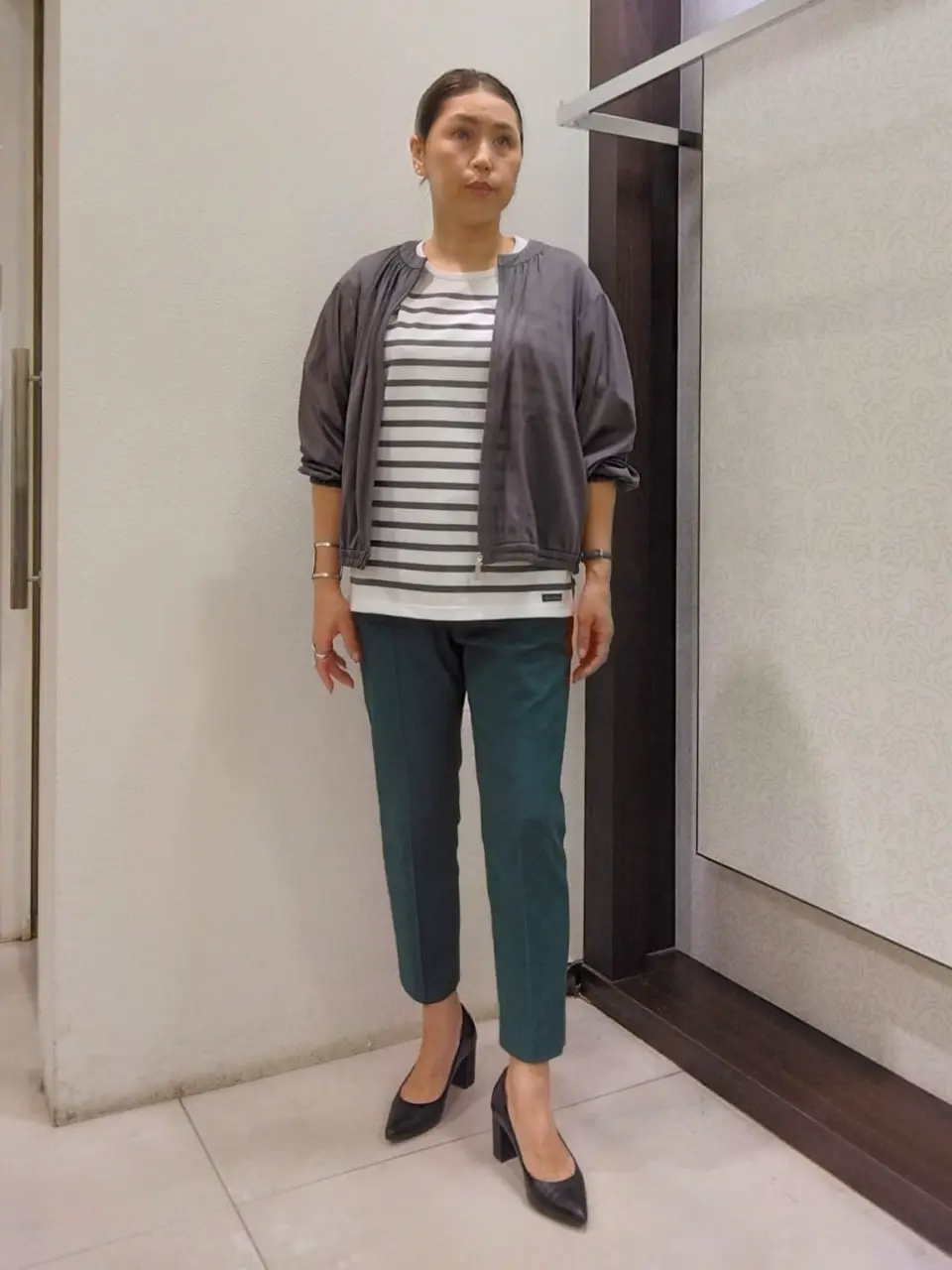 自由区 野本 コーディネート画像