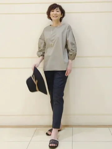 自由区 maruri コーディネート画像