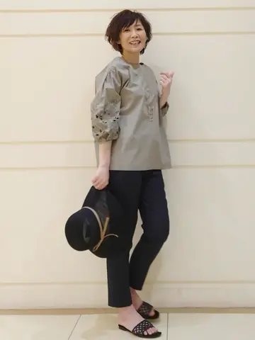 自由区 maruri コーディネート画像