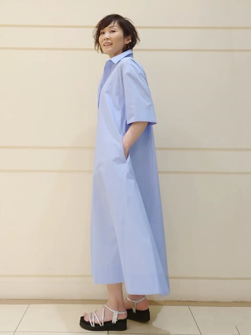 自由区 maruri コーディネート画像