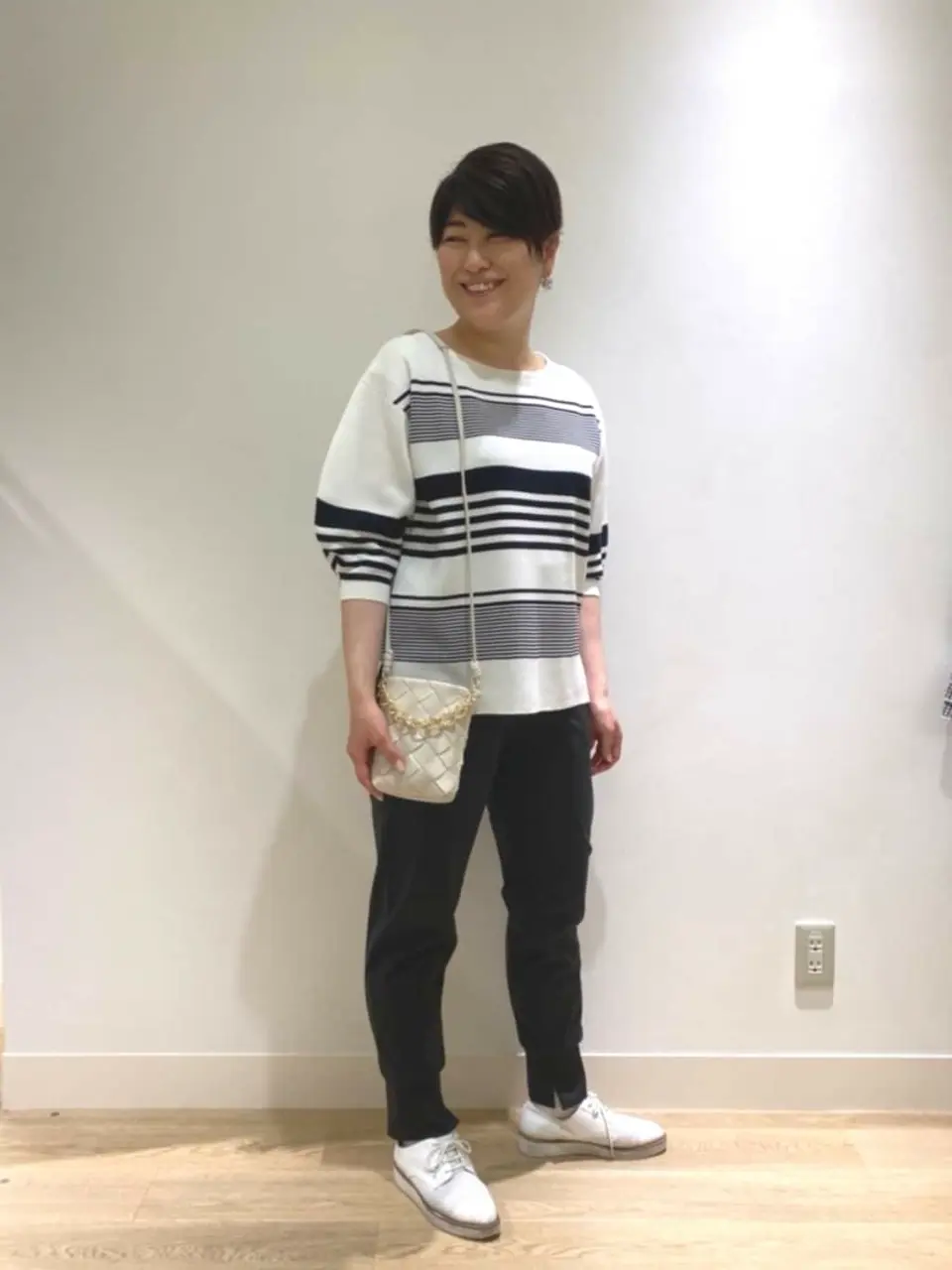 自由区 田中 コーディネート画像