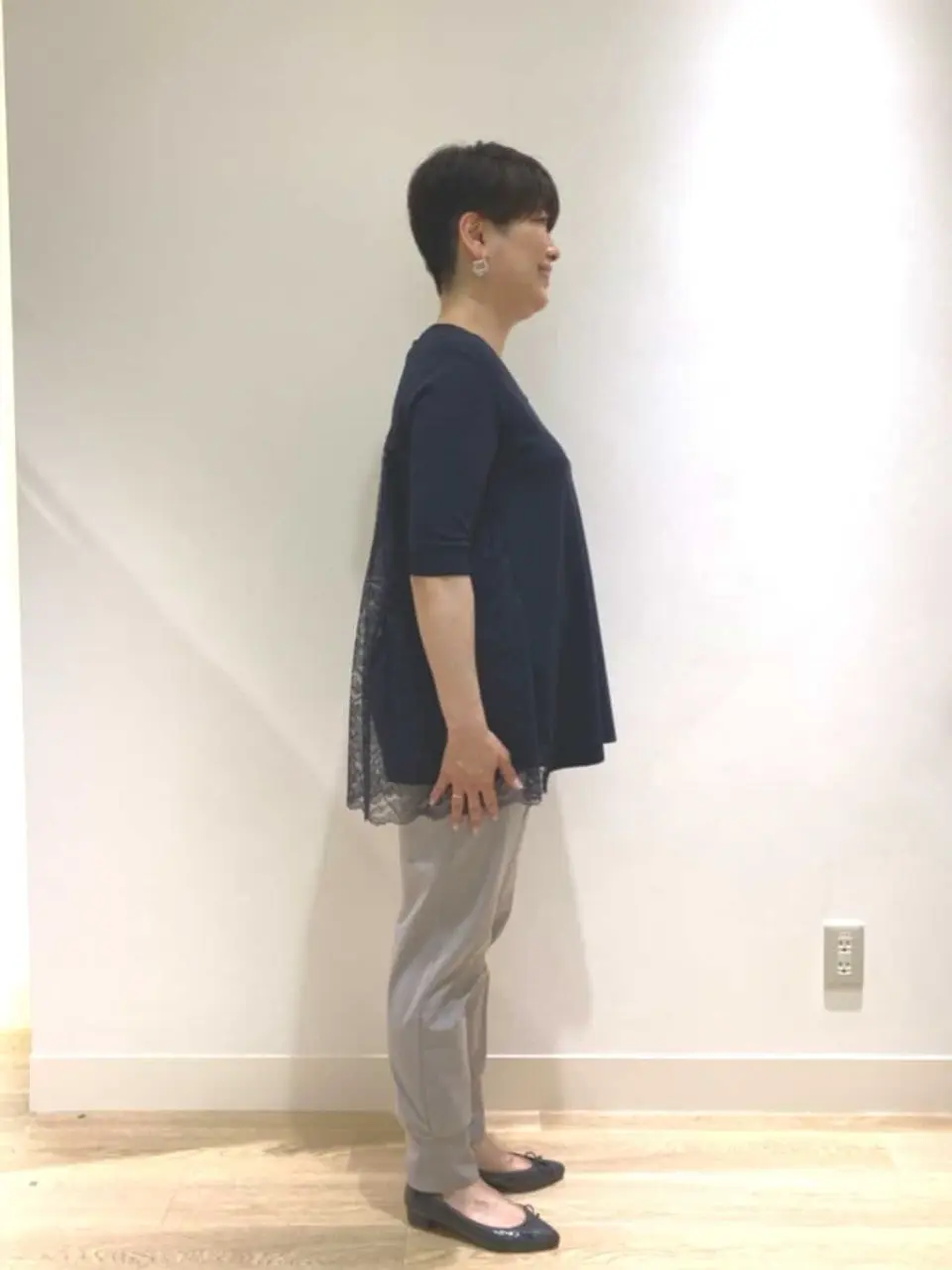 自由区 田中 コーディネート画像