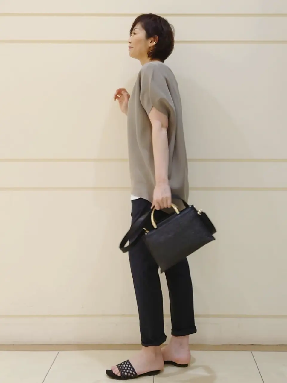 自由区 maruri コーディネート画像