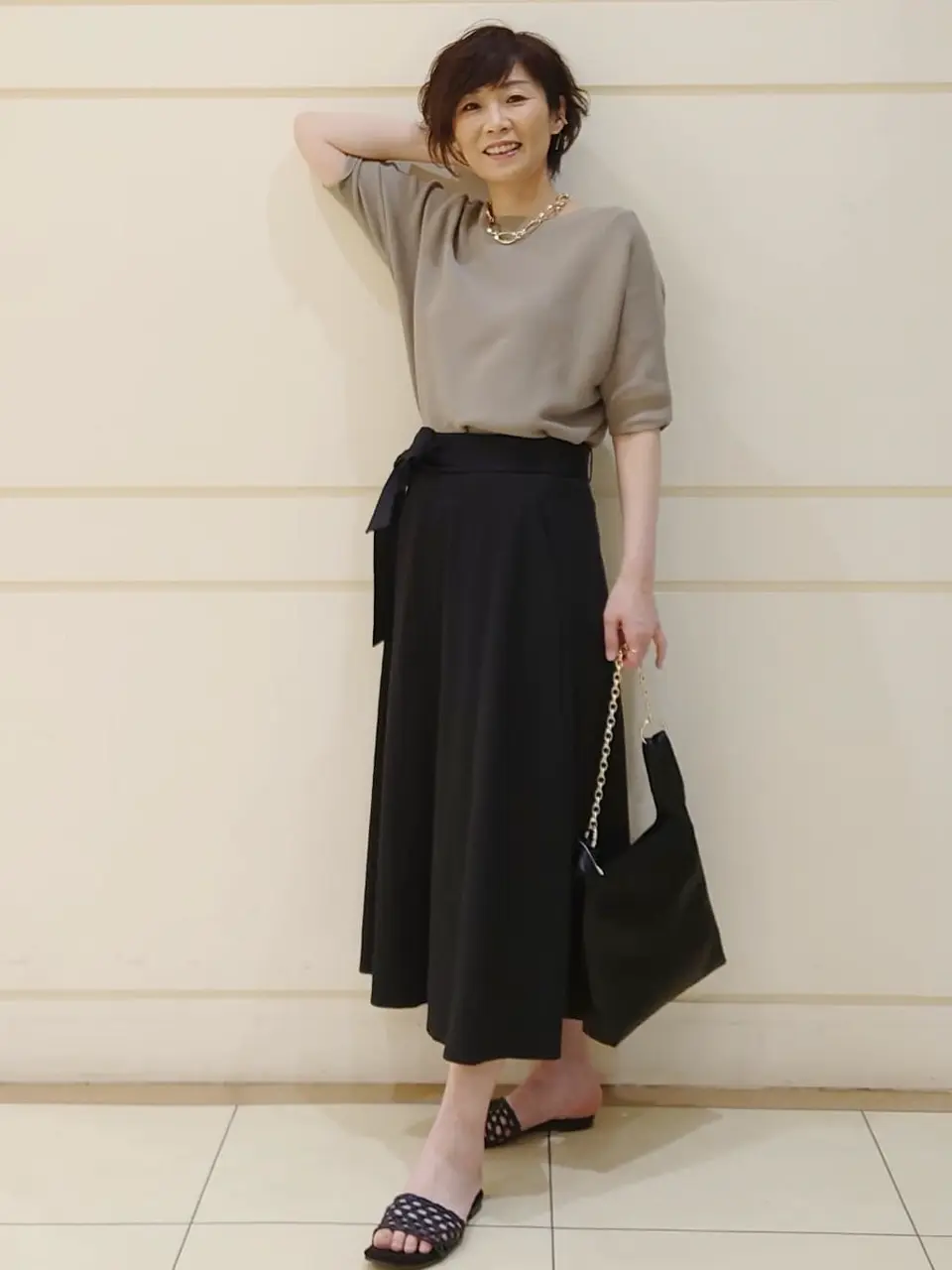 自由区 maruri コーディネート画像