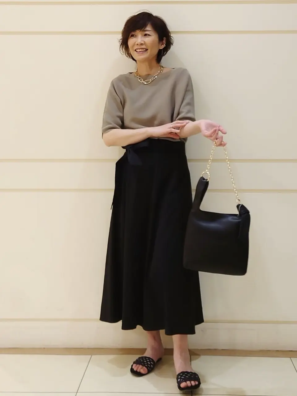 自由区 maruri コーディネート画像