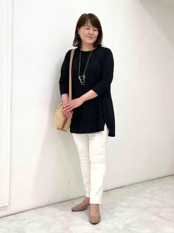 自由区 大野 コーディネート画像