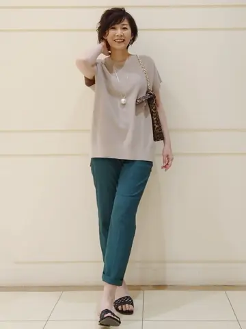 自由区 maruri コーディネート画像