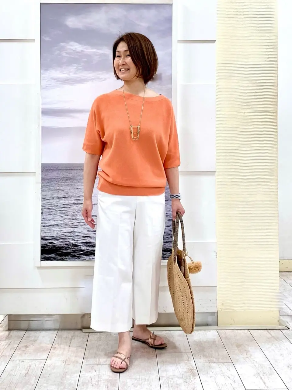  中鉢 コーディネート画像