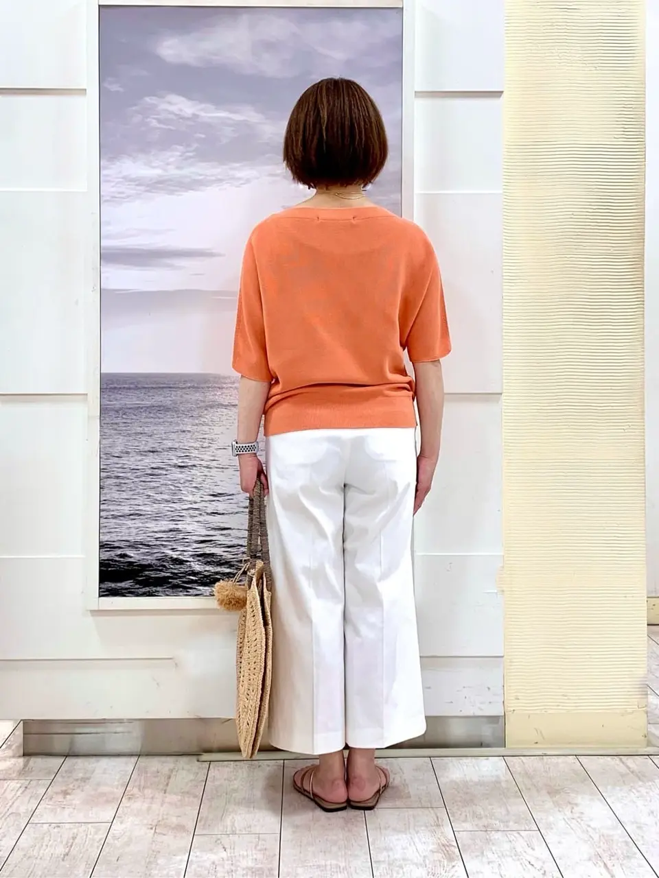 自由区 中鉢 コーディネート画像