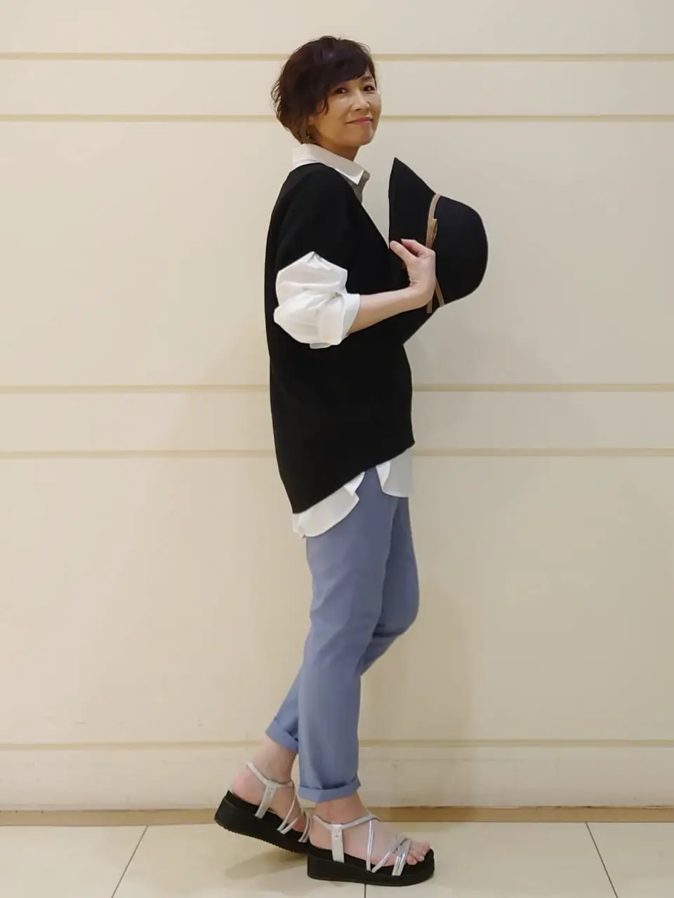 自由区 maruri コーディネート画像