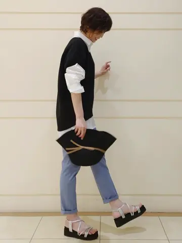 自由区 maruri コーディネート画像