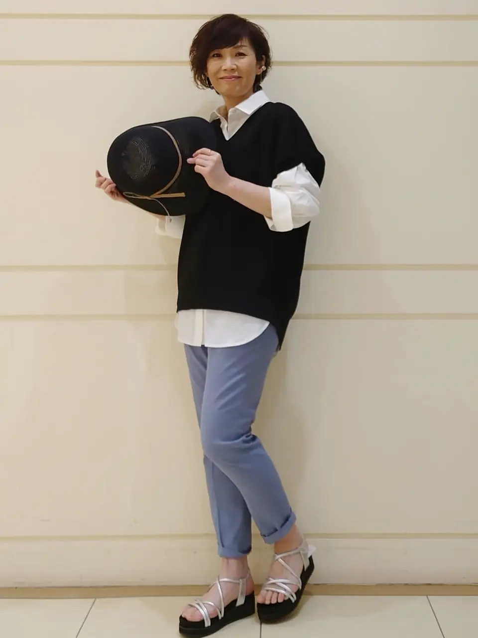 自由区 maruri コーディネート画像