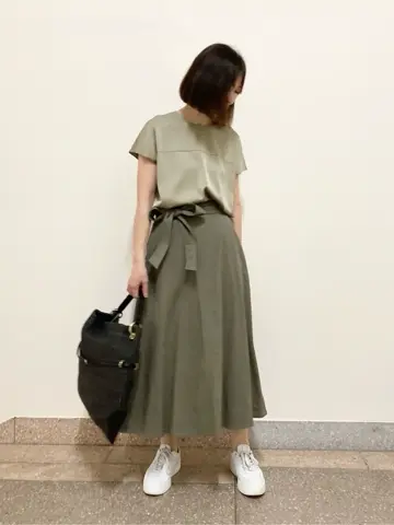 自由区 阿部 コーディネート画像