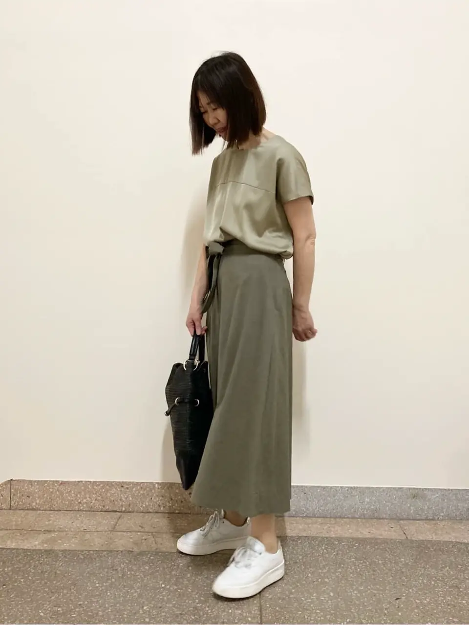 自由区 阿部 コーディネート画像