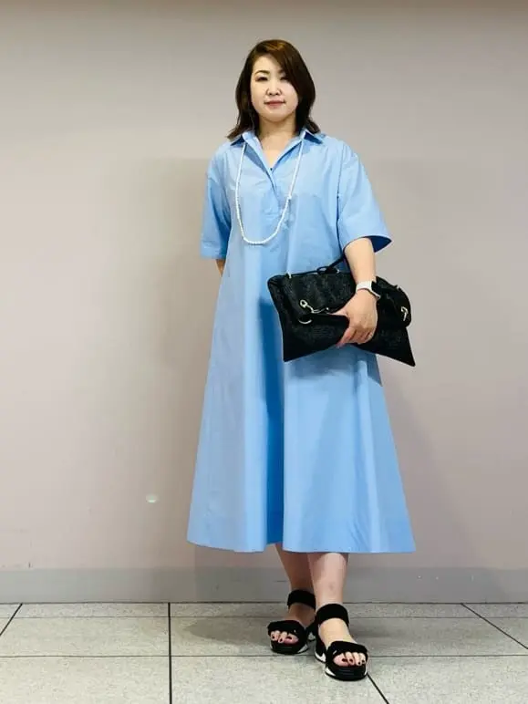 自由区 上島 コーディネート画像