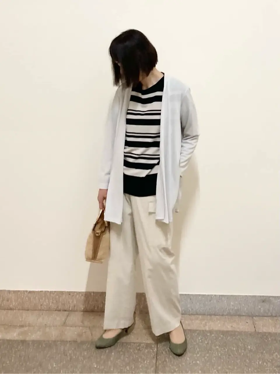 自由区 阿部 コーディネート画像